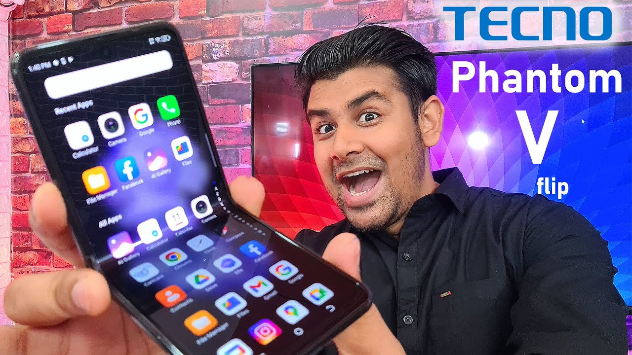 Techno Phantom V Flip New Flip Phone YouTube