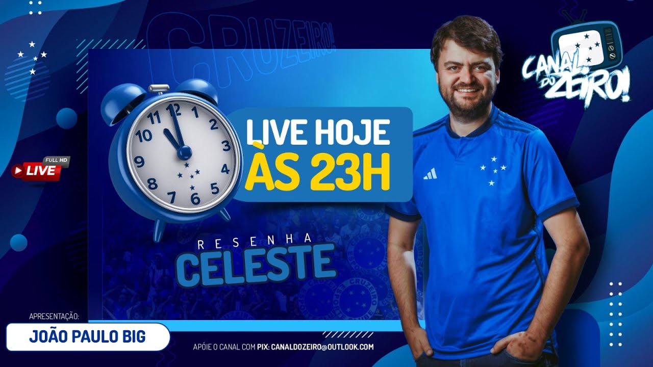 🔴LIVE CRUZEIRO - FECHANDO O DIA!