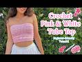 Crochet Striped Tube Top │ Beginner-Friendly Tutorial