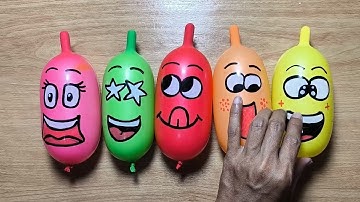 How to Make a Slime on Balloon – DIY Slime Tutorial with Fun Glitter-filled Slime and Balloon Fun