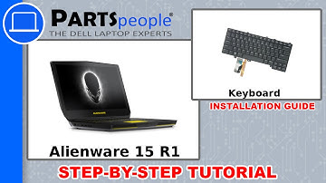 Dell Alienware 15 R1 (P42F001) Keyboard How-To Video Tutorial