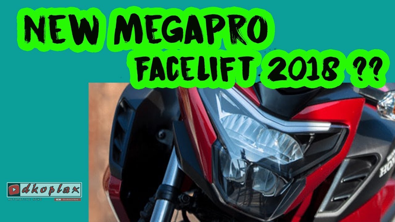 Gagah Inikah Tampang Honda Megapro Facelift 2018 Youtube