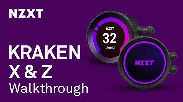 NZXT Kraken X & Z All-In-One Liquid Cooler Walkthrough and Installation