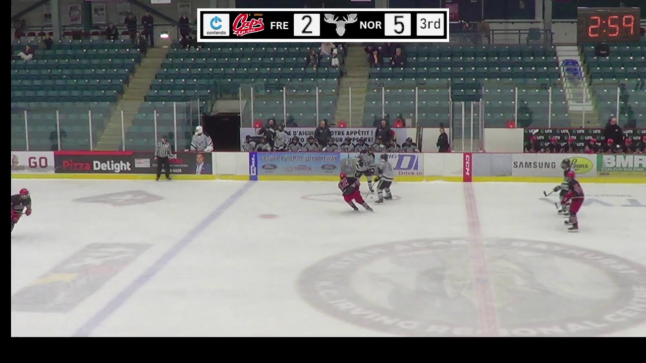 Fredericton Caps Northern Moose Dec 22nd 2023 YouTube