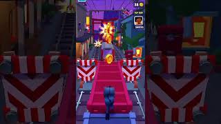 Crazy Escape From Police 🚔💨 #shorts#subwaysurfers #escaperun #gamingfun #androidgames #shorts
