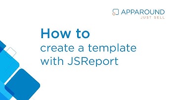How to create a template with JSReport