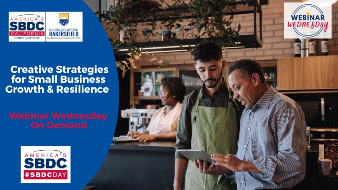 Creative Strategies for Small Business Growth & Resilience - YouTube