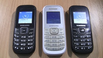 Over the Horizon Incoming call & Outgoing call at the Same Time 3 Samsung GT  E1200M