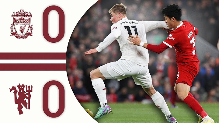 Liverpool 0-0 Man Utd | Match Recap