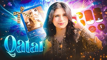 Qatal 🌸✨️- EDIT 👀 ||AE inspired Alight Motion xml 🌼🤗