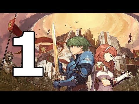 Fire Emblem Echoes Shadows of Valentia Walkthrough Part 1 - No Commentary (Re-Upload)