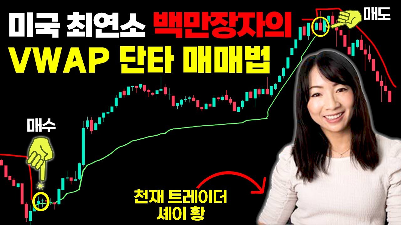 ⁣VWAP 단 하나로 끝내는 평생 써먹는 단타 매매법