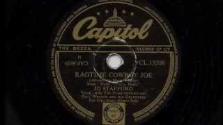 Jo Stafford 'Ragtime Cowboy Joe' 1949 78 rpm chords