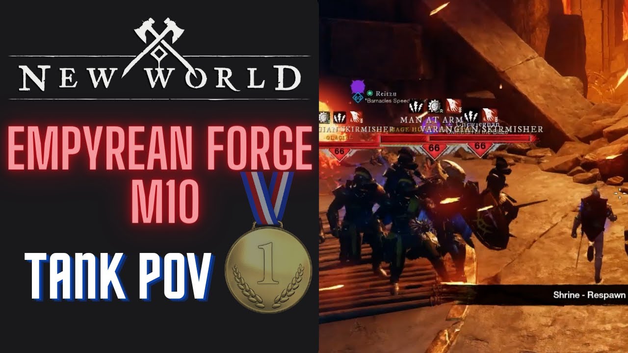 New World - Empyrean Forge M10 Gold [Tank POV]