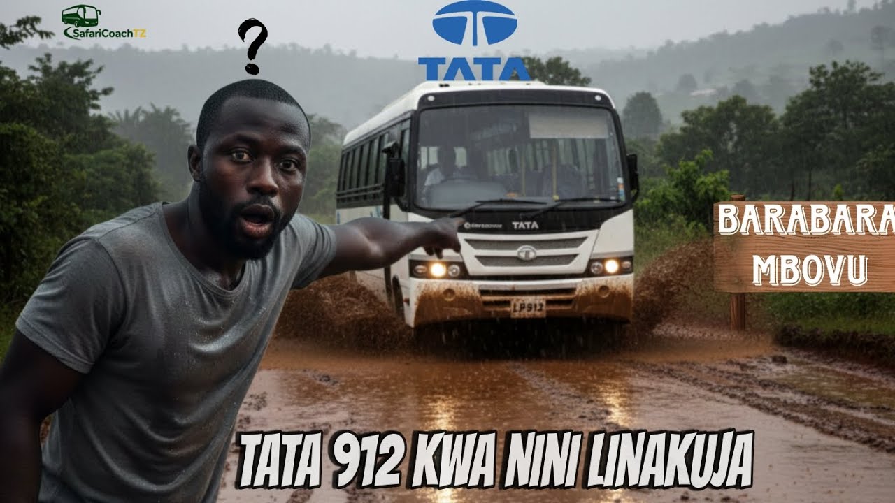 TATA LP 912 inakabiliana na barabara mbovu – Safari za wilaya, durability & comfort 