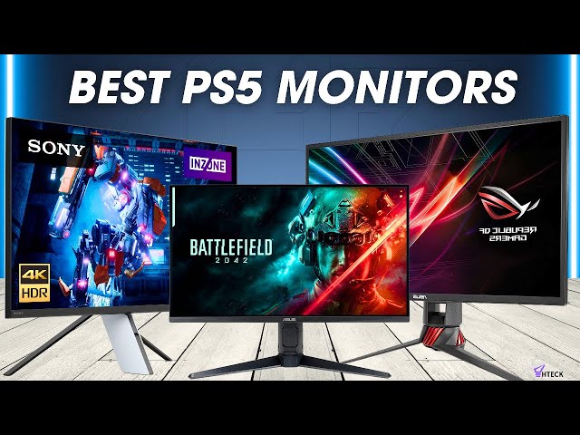 The best monitors for PS5 for 2024