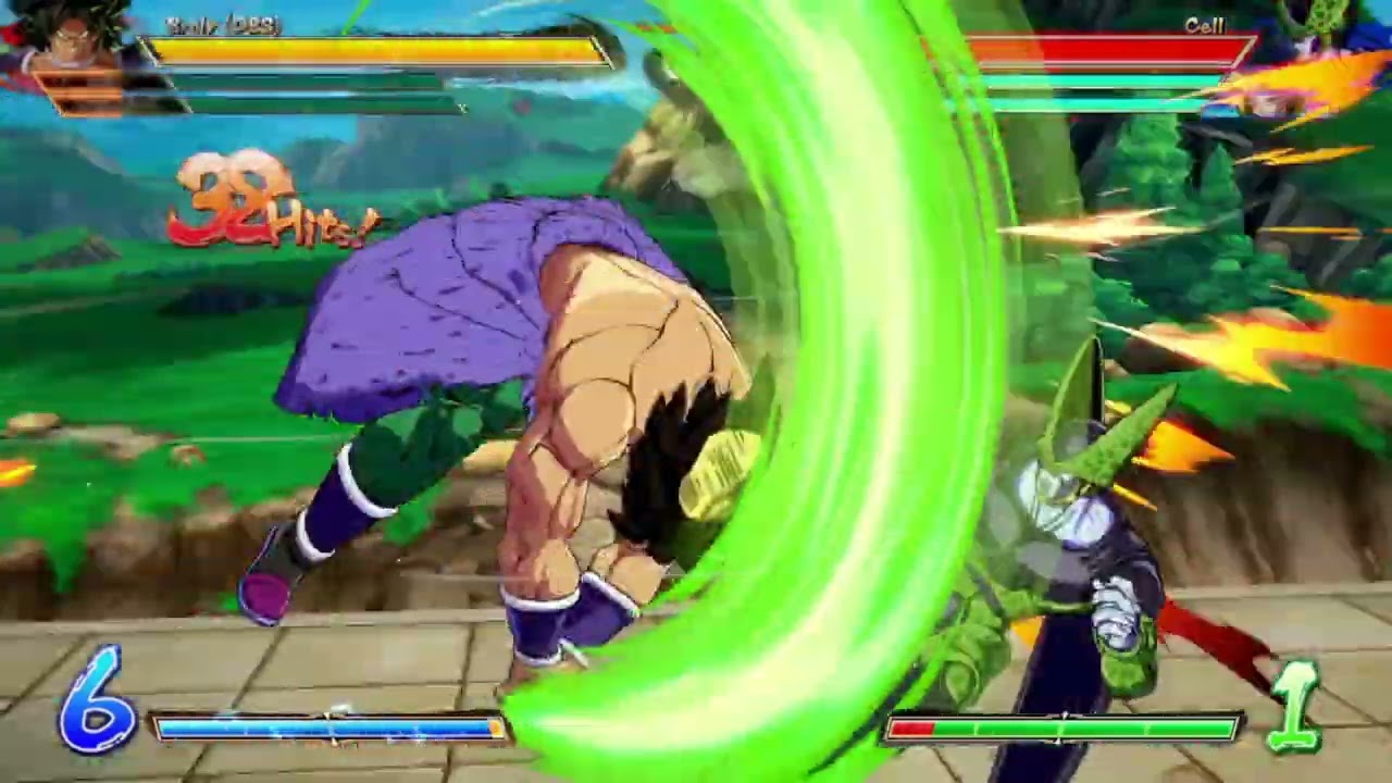 DBFZ [1.31.]: One of the coolest TODs AND using two C-Assists? Almost 50 second long S-Broly TOD!