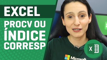 [Excel] Episódio 5: ÍNDICE e CORRESP