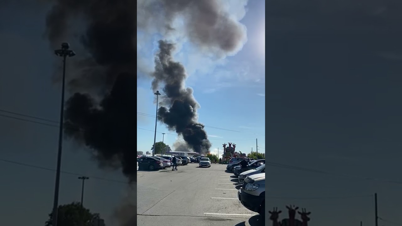 В Новосибирске на ГБШ взорвалась автозаправка - YouTube