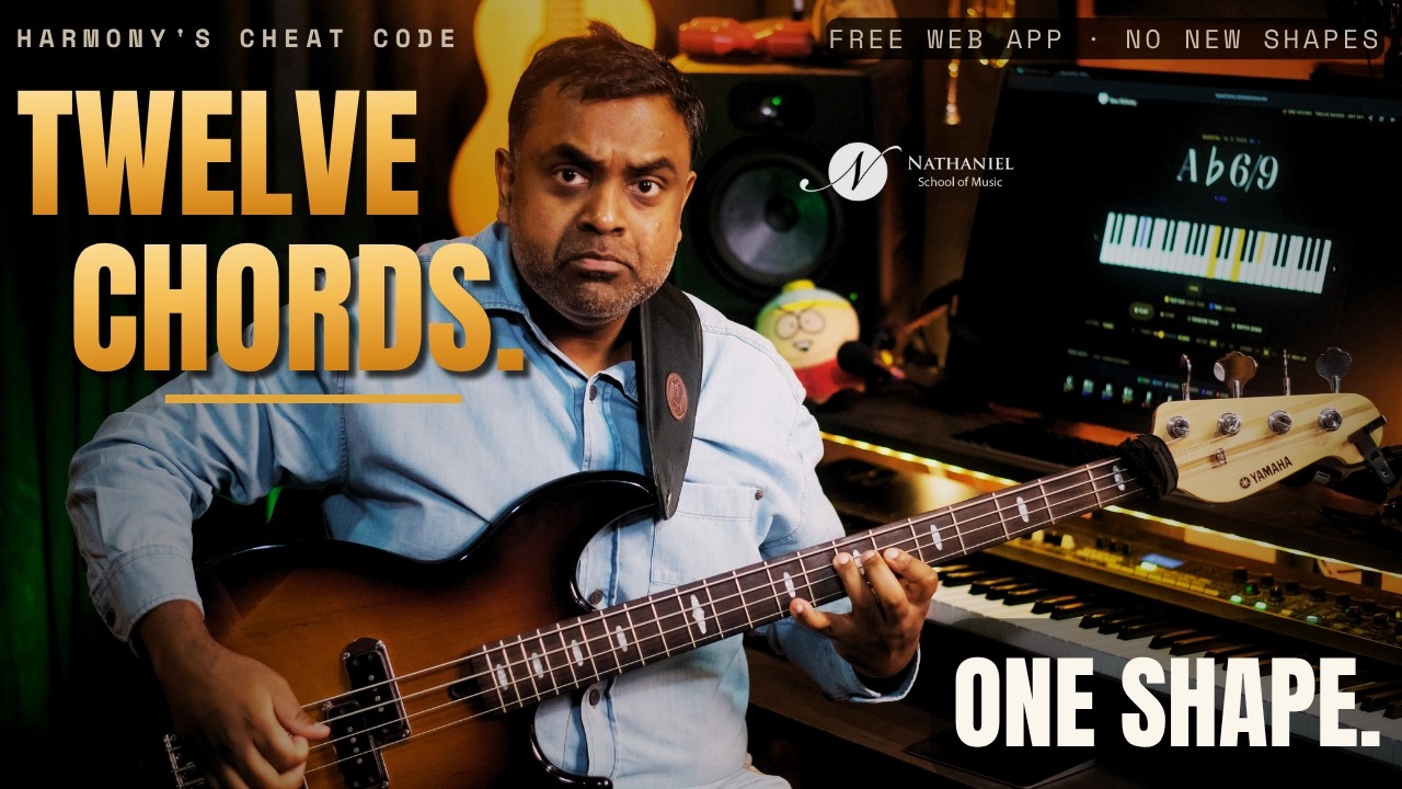 Thumbnail for One Shape, 12 Bass Notes – Massive Chord Voicings!
