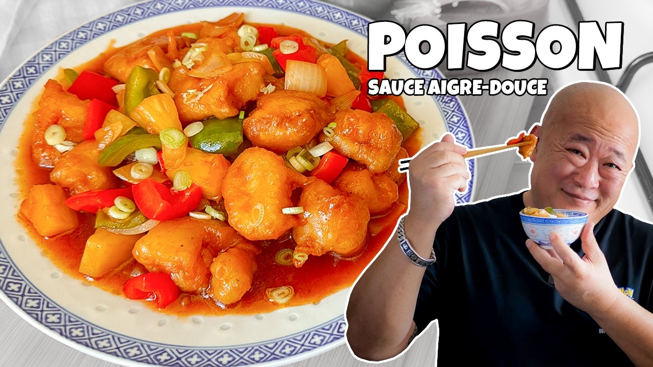 Beignets de poisson à la sauce aigre douce