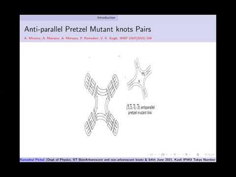 Ramadevi Pichai - Arborescent and non-arborescent knots & links