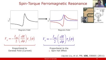 Online Spintronics Seminar #28: Marcos Guimarães