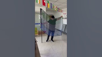 This is latest technology LED flag display screen #ledflag #leddisplay #ledposter