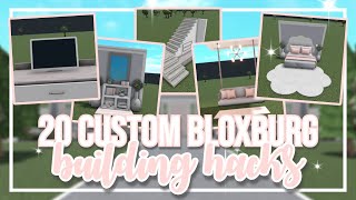 20 Building Hacks & Tips For Your Bloxburg House (Roblox)