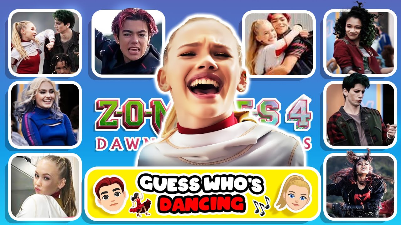 УГАДАЙТЕ, КТО ТАНЦУЕТ 🎶 Зомби 4: Рассвет вампиров | Зед, Эддисон, Нова, Виктор, Рэй...