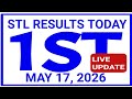 Stl results today 1st draw May 17, 2026 stl lotto stl results today