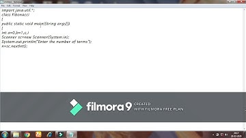 Fibonacci Series Program.