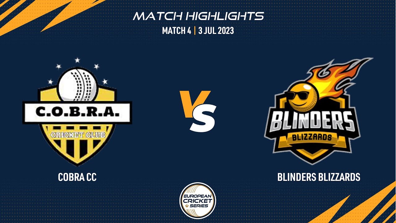 Match 4 - COB vs BLB | Highlights | ECS Hungary | 3 July 2023 | ECS23.537