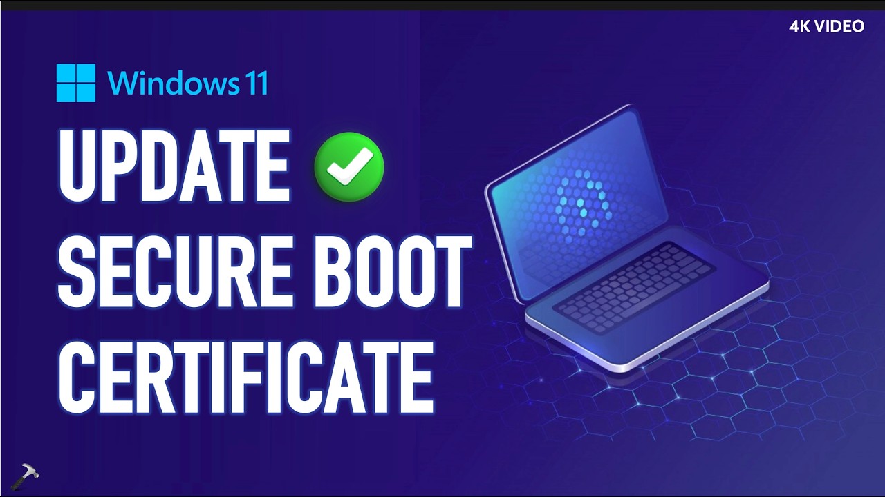 Update Secure Boot certificate in Windows 11