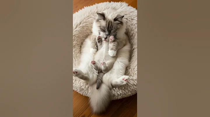Watch the video about Mom Cat’s Perfect Hug A Picture of Tenderness #ai #cat #funny #cute #catvideos #cutecat #funnycats