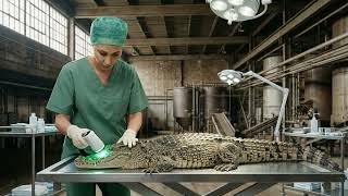 Inside the Crocodile Leather Factory – How Exotic Skins Become $50,000 Luxury Bags (Full Process)