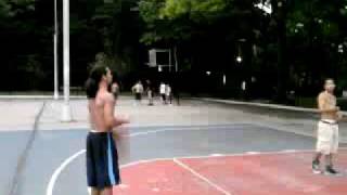 Mike Dunking In Inwood Light!!! 5 Feet 9 Inches Tall