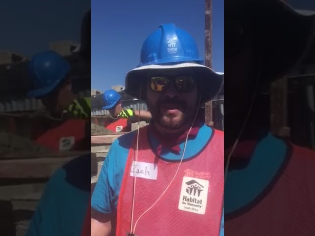 Habitat For Humanity assists Ma Lulama with getting a new home.