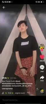 NEW TREND OUTFIT BATIK| TikTok