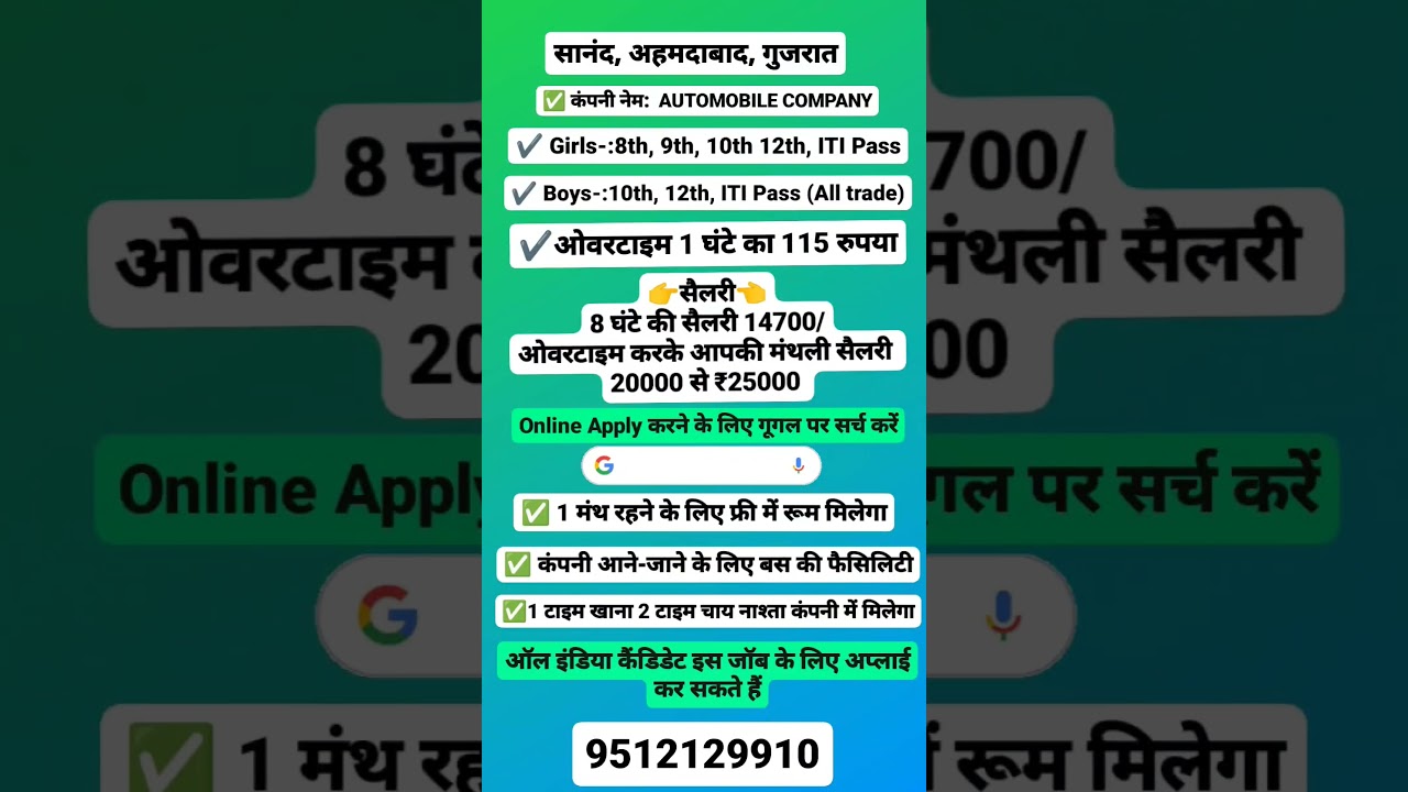 High salary job Ahmedabad