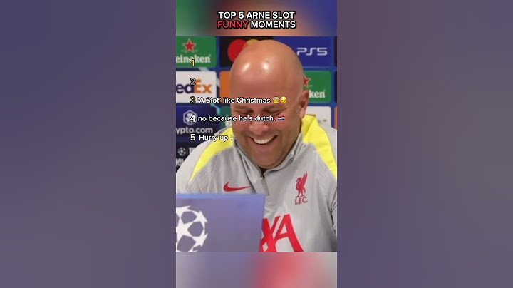 Top 5 ARNE SLOT Funny Moments 😂 #football #humor #funny #arneslot #liverpool #lfc #fyp
