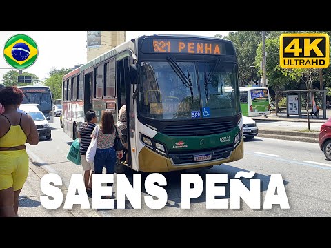Metrô Saens Peña - Tijuca (RJ) - Movimentação de Ônibus #266