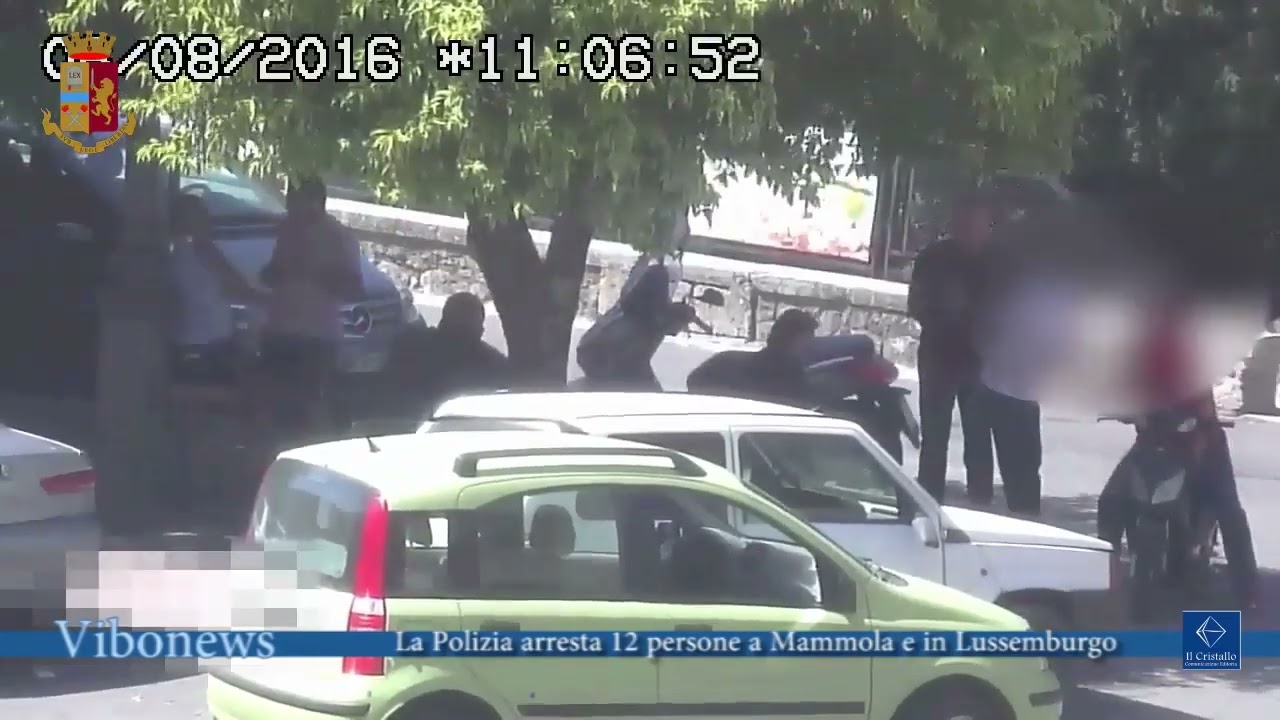 La Polizia arresta 12 persone a Mammola e in Lussemburgo