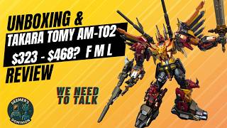Transformers / Unboxing & Review / Takara Tomy AM-T02 Adamas Machina Predaking