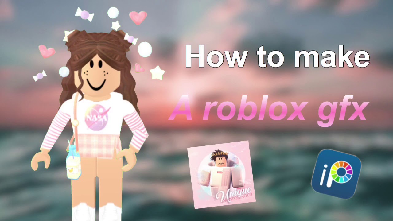How to make a roblox gfx! | on mobile! - YouTube