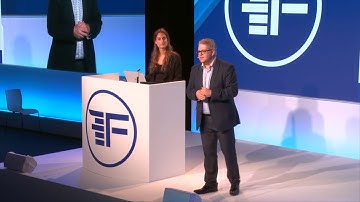 Fincom’s demo at Finovate, London 2019