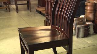 Arts and Crafts Dining Chair For more information on the Arts and Crafts Dining Chair, please visit our website, www.amishfurniturefactory.com. Thanks for