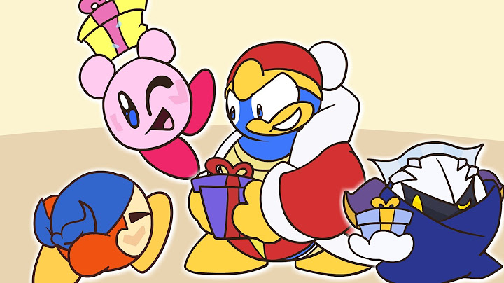 a Bandee Christmas   Kirby Animation