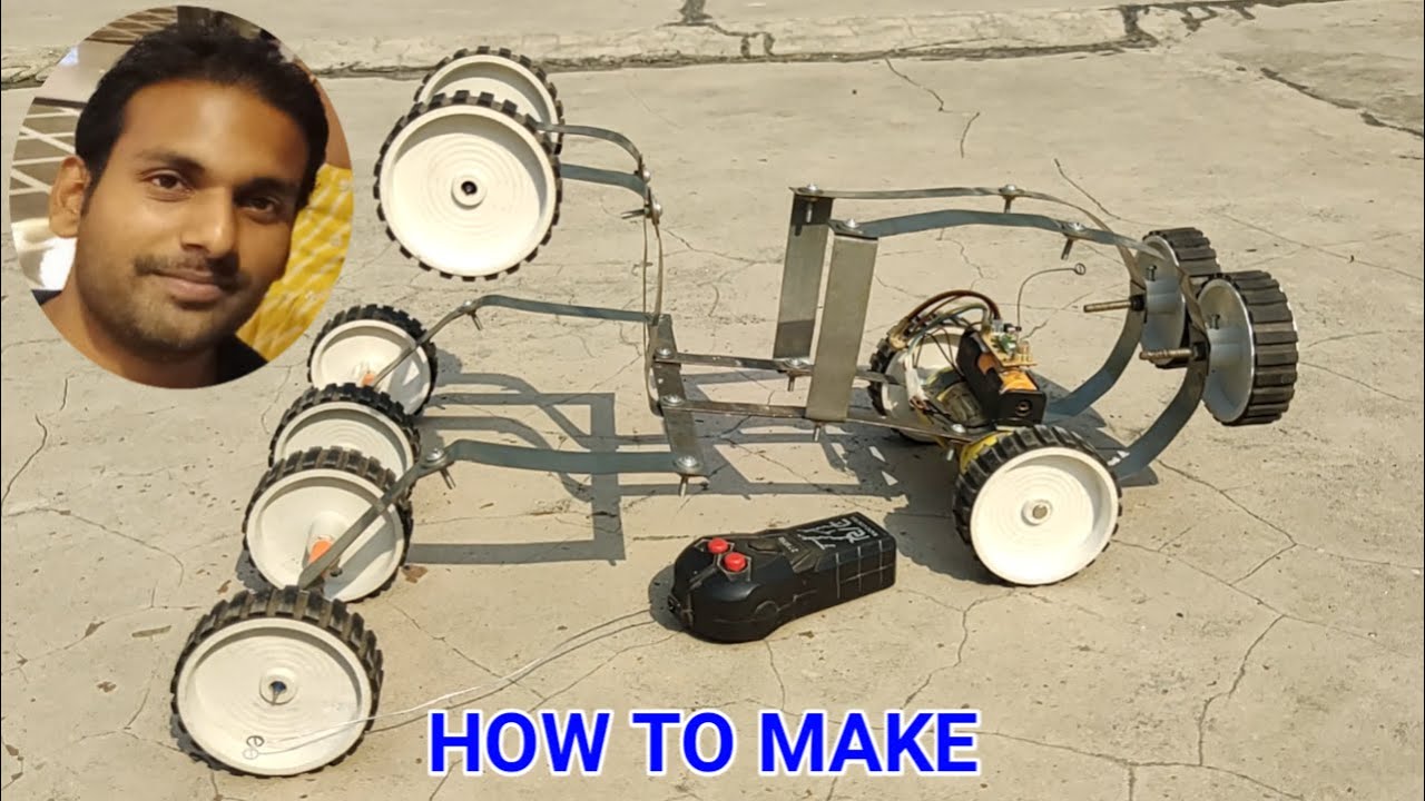 How to make remote control hunter gadi at home YouTube