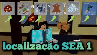 TODAS AS LOCALIZAÇÕES DO NPC DE OSSOS NO BLOX FRUITS! (SEA 1, SEA